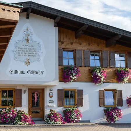 Gaestehaus Schwaiger - Wiesenweg Kössen 外观 照片