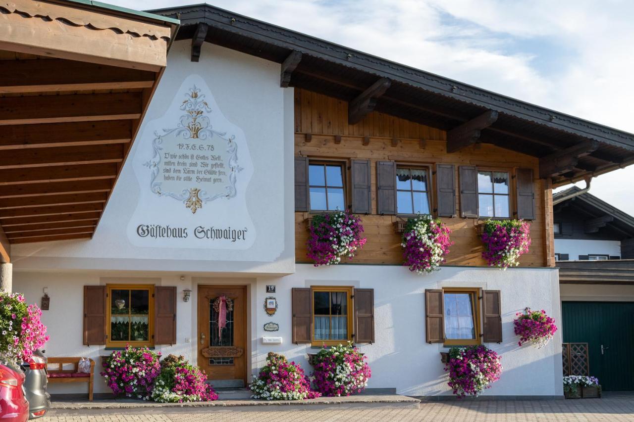 Gaestehaus Schwaiger - Wiesenweg Kössen 外观 照片